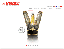 Tablet Screenshot of knollpack.com